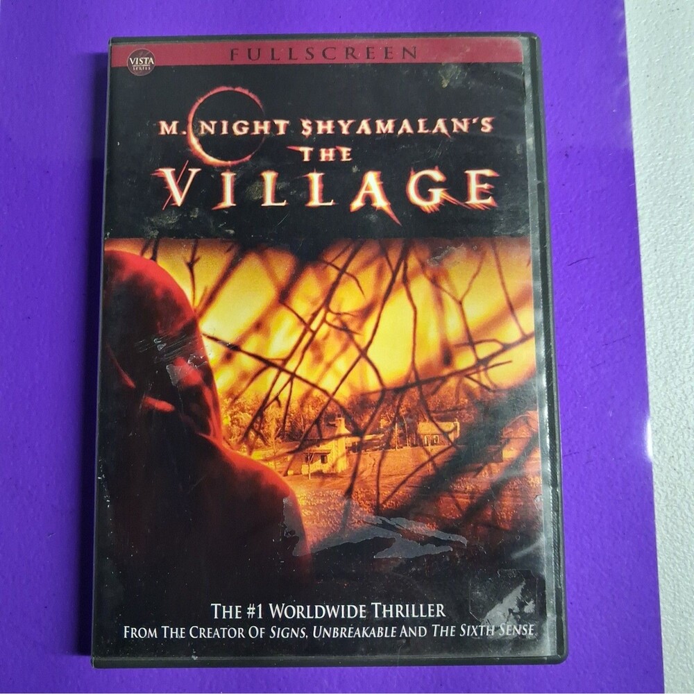 The Village DVD 2005 Fullscreen M. Night Shyamalan Joaquin Phoenix Thriller